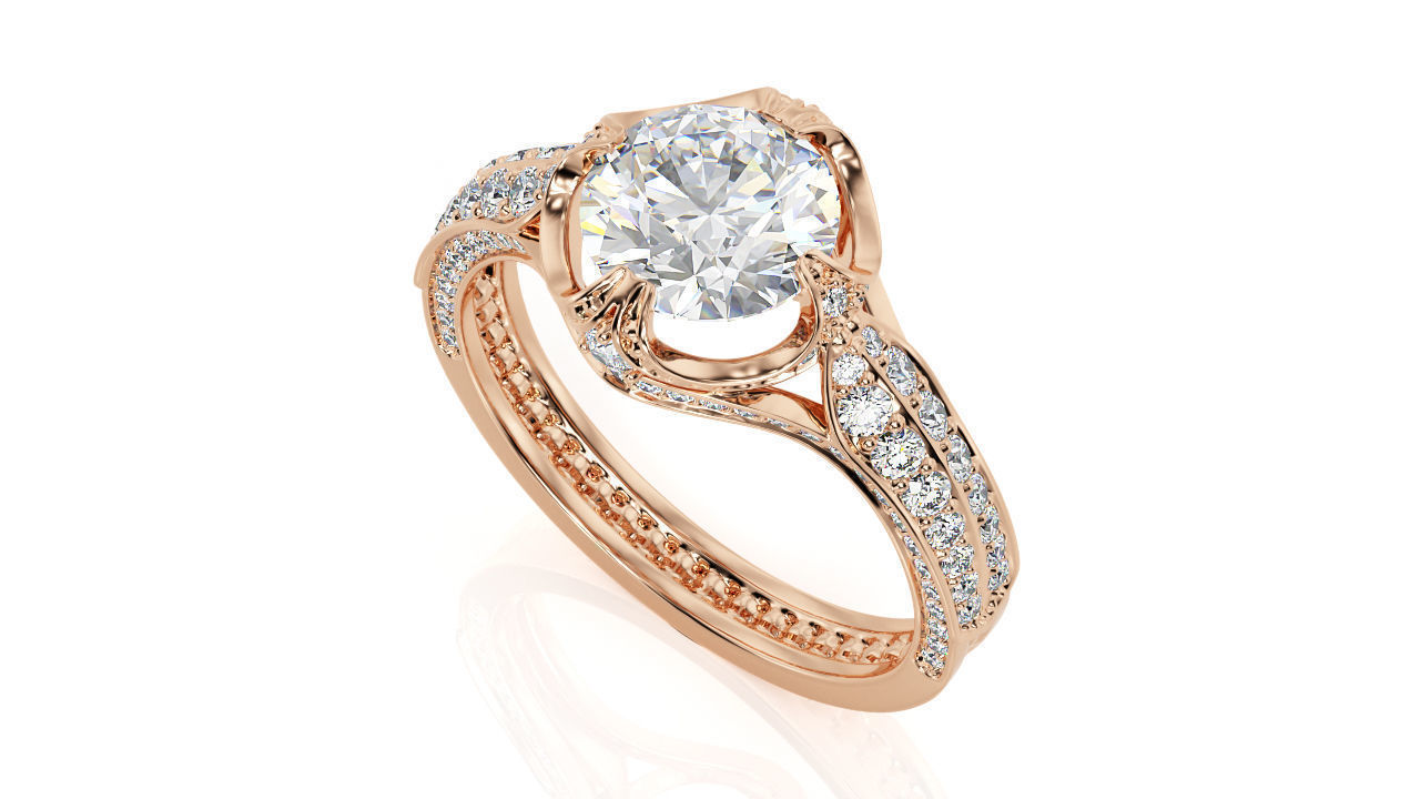 Ring R 0098 3D print model_1