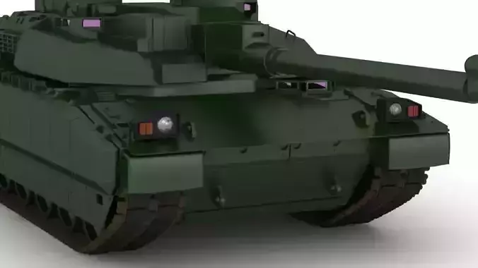 MBT Amx 56 leclerc 3D model