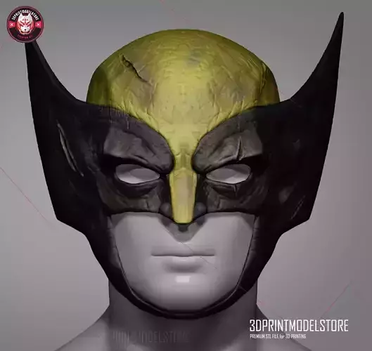 Marvel X-Men Wolverine Cosplay Helmet - Halloween Costume Mask 3D print model