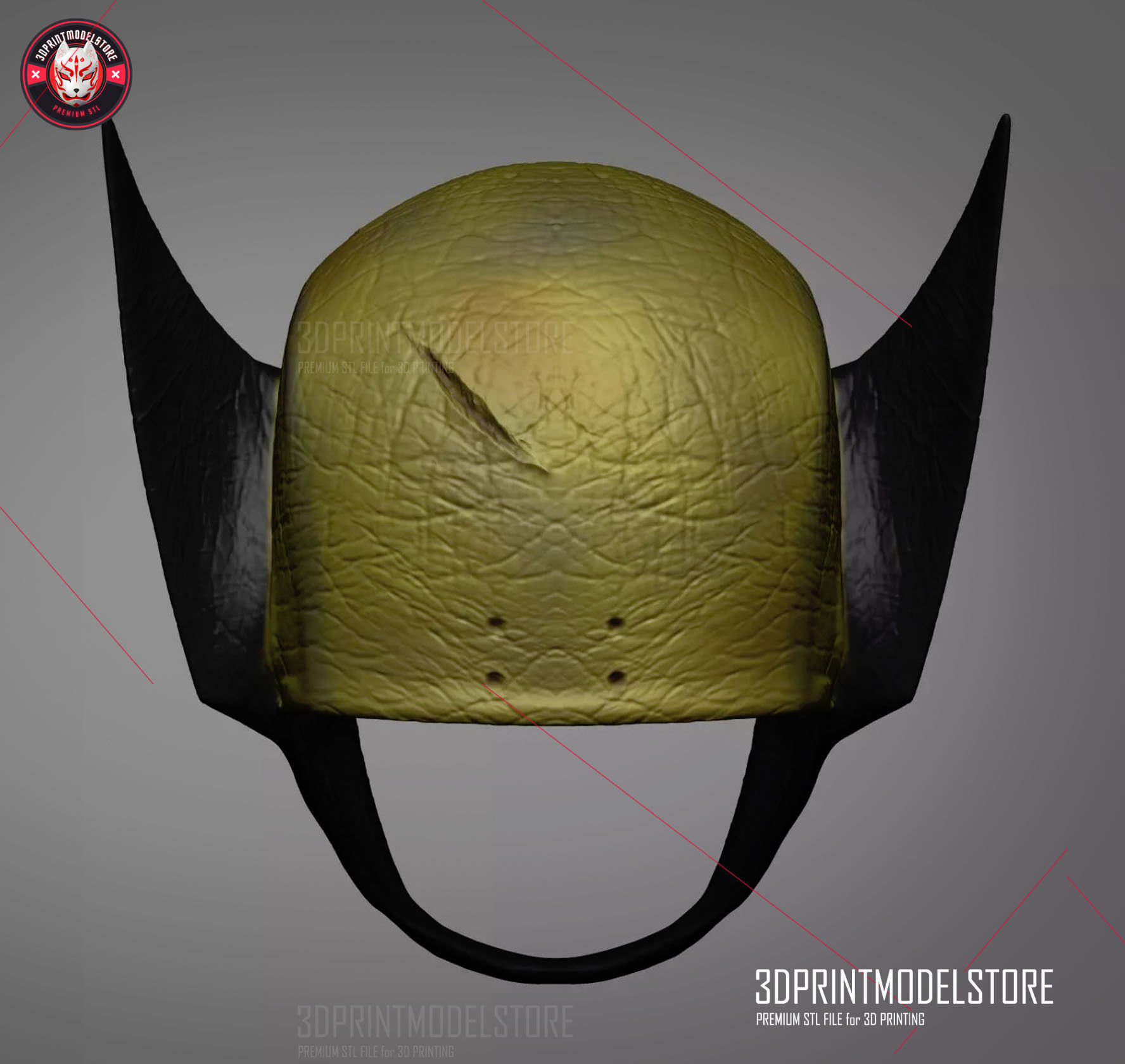 Marvel X-Men Wolverine Cosplay Helmet - Halloween Costume Mask 3D print model_5