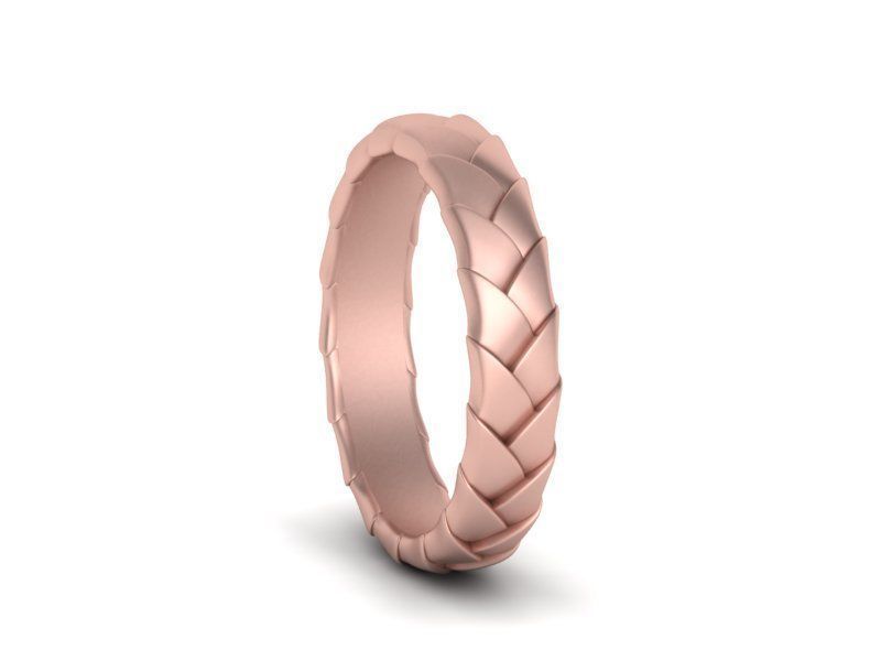 Mens Band ring printable ring 3d model  3D print model_4