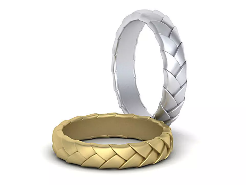 Mens Band ring printable ring 3d model  3D print model_0