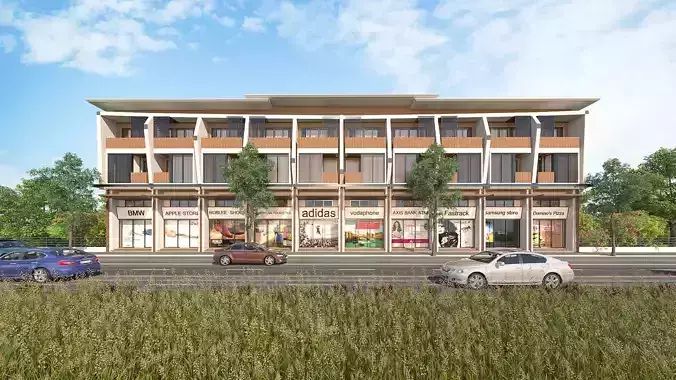 corona exterior scene Day and Night