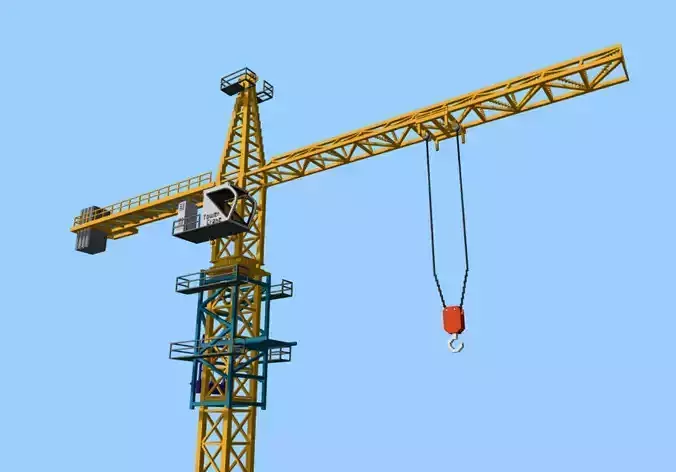 Voxel Tower Crane