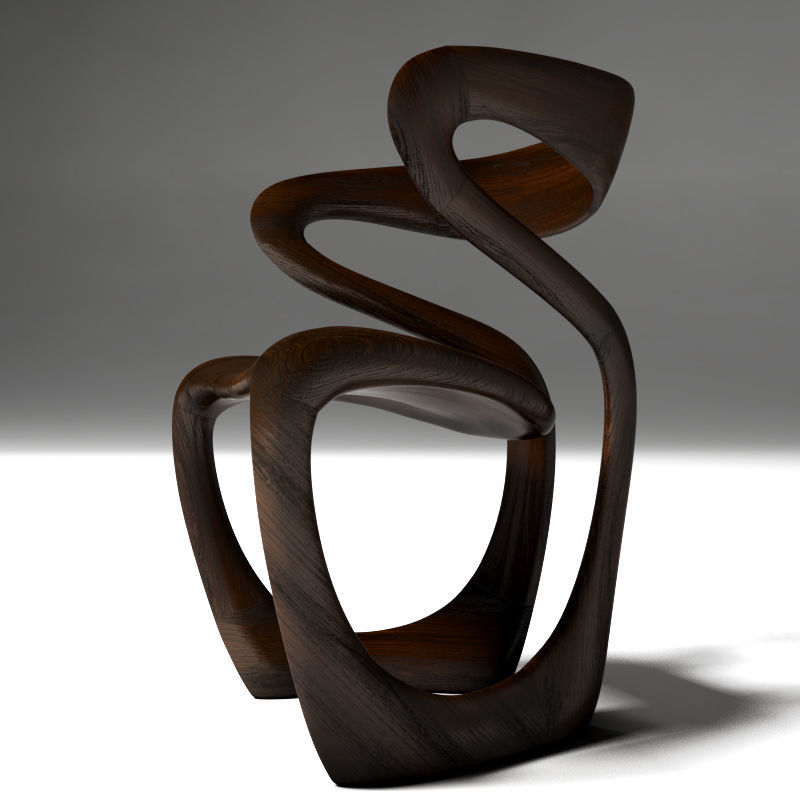S Chair Tom Vaughan s Design 3D model_6