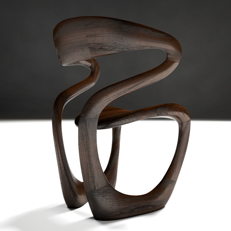 S Chair Tom Vaughan s Design 3D model_7