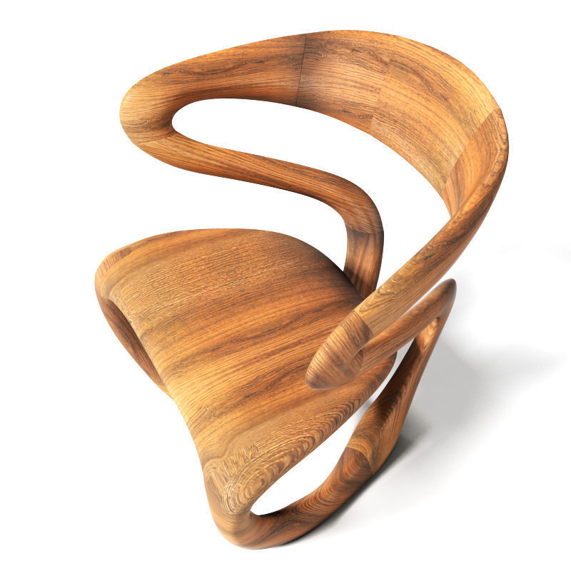 S Chair Tom Vaughan s Design 3D model_4