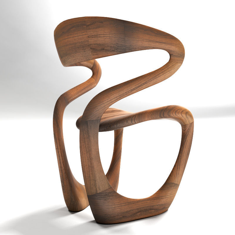 S Chair Tom Vaughan s Design 3D model_3