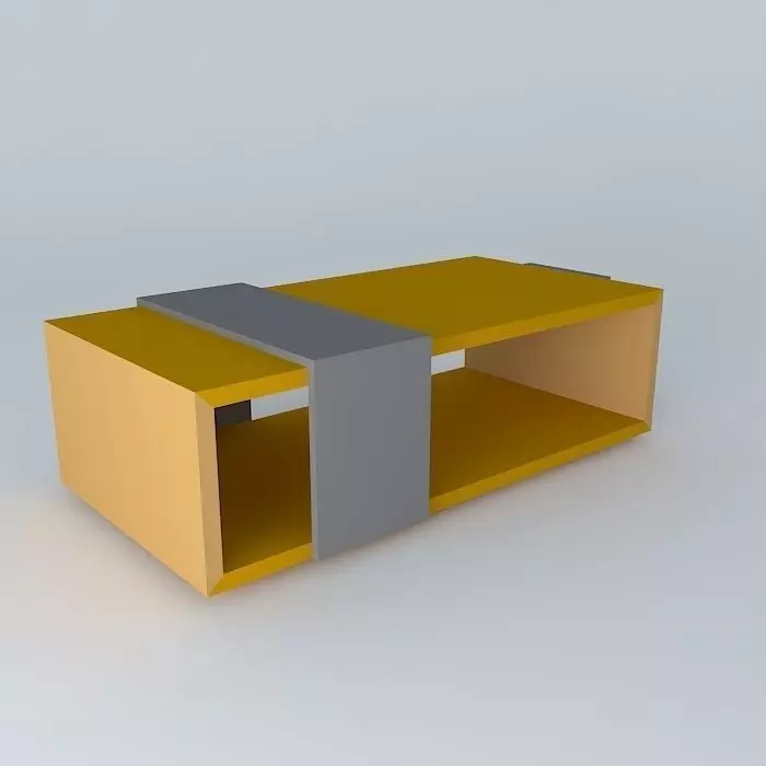 Modern Coffee Table Free 3D model_0