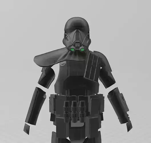 Star Wars Rogue One Death Trooper Full Armor 3D print model
