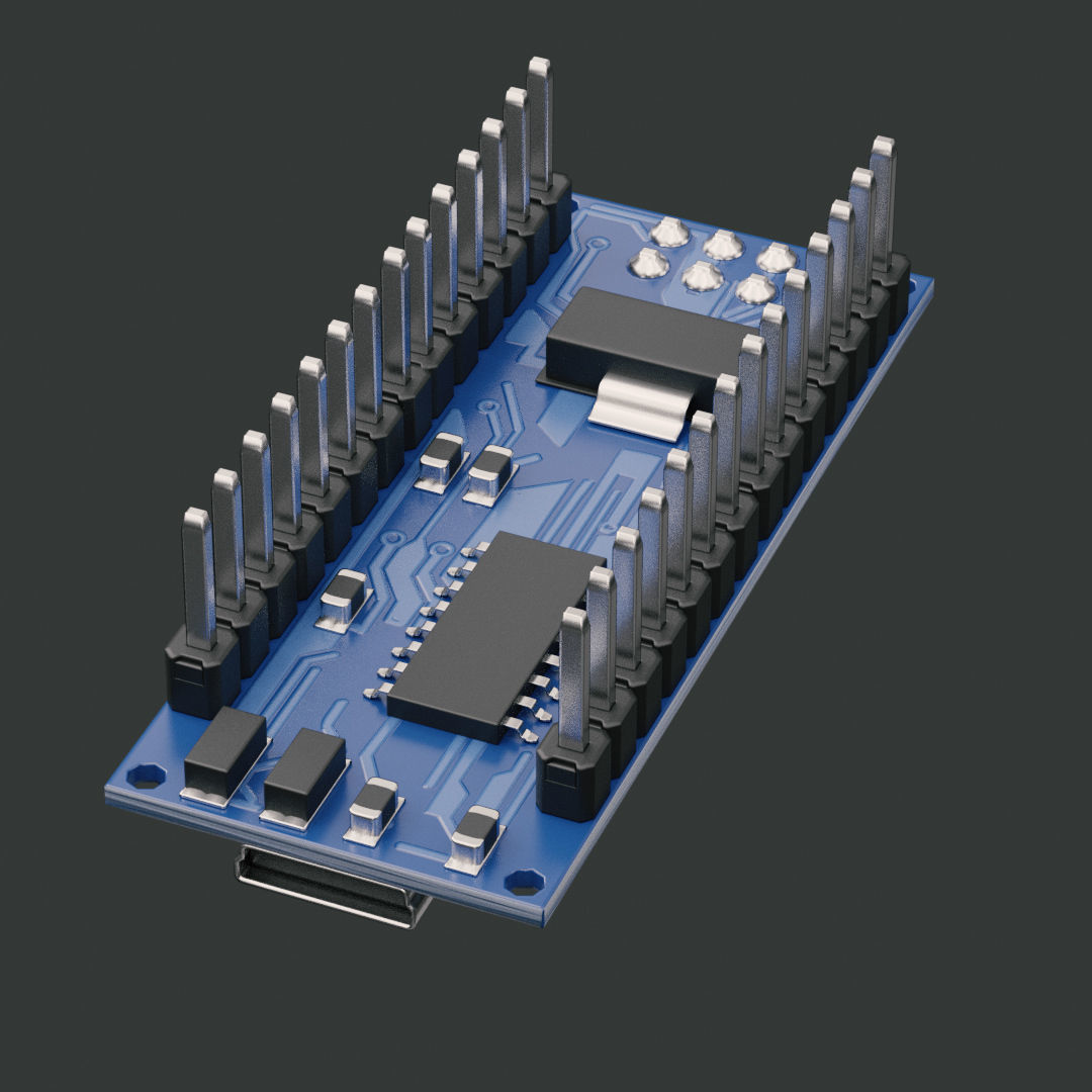 3D Arduino Nano 3 3D model | CGTrader