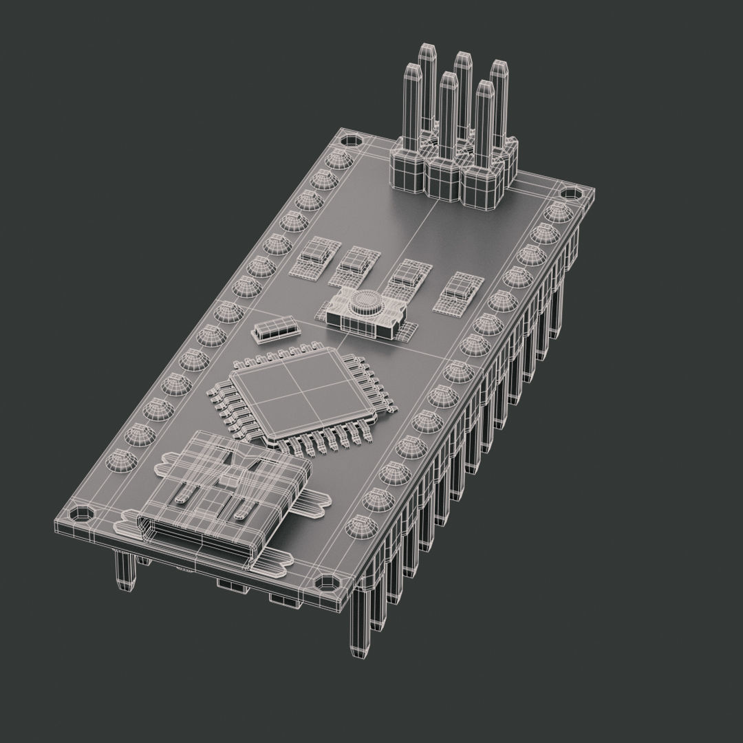 3D Arduino Nano 3 3D model | CGTrader