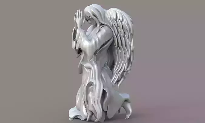 Angel Pray 3D print model