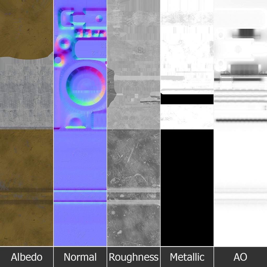 RGD-5 Grenade Low-poly 3D model_8