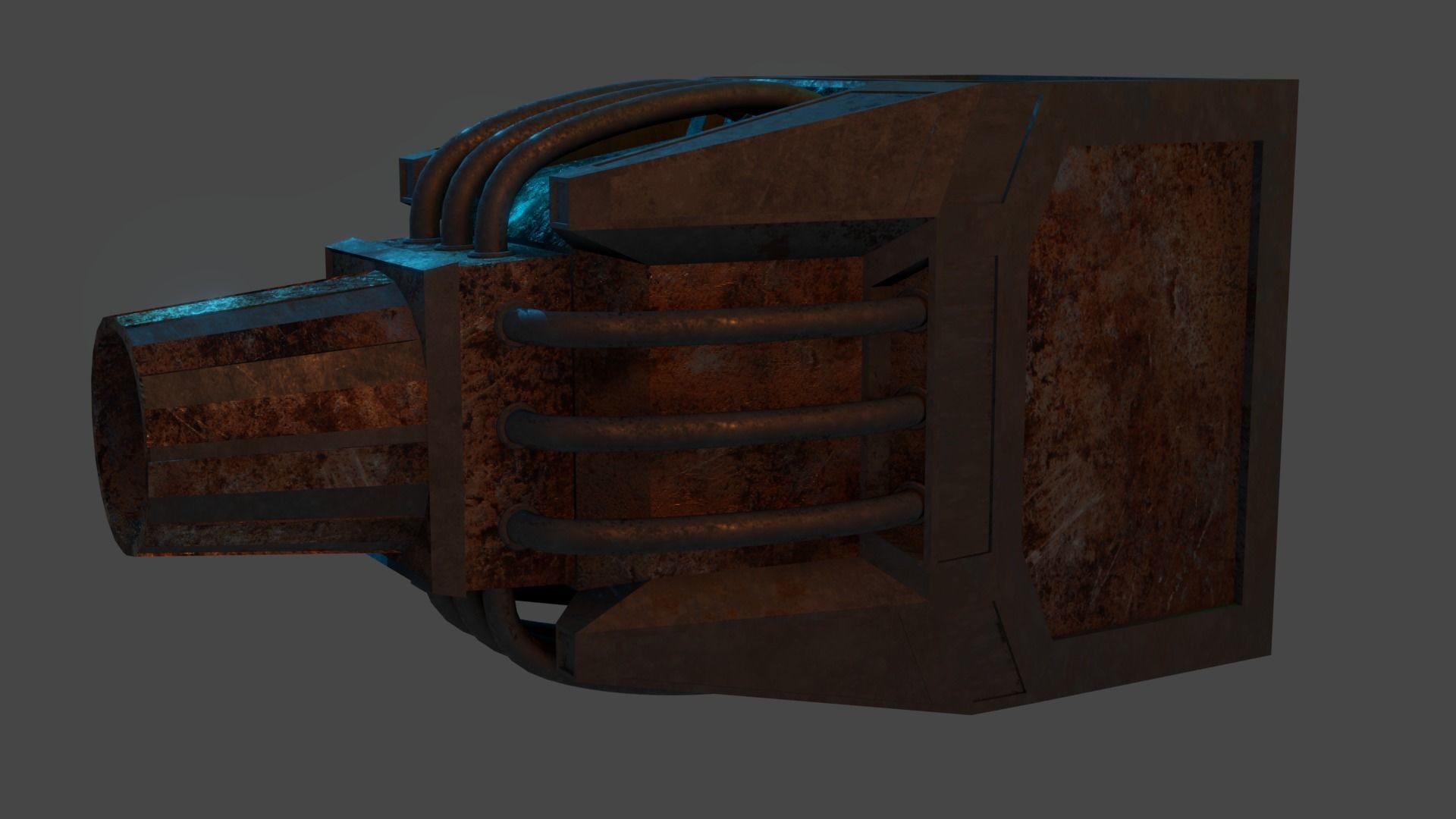 SCI-FI INDSUTRIAL THRUSTER 3D model_3