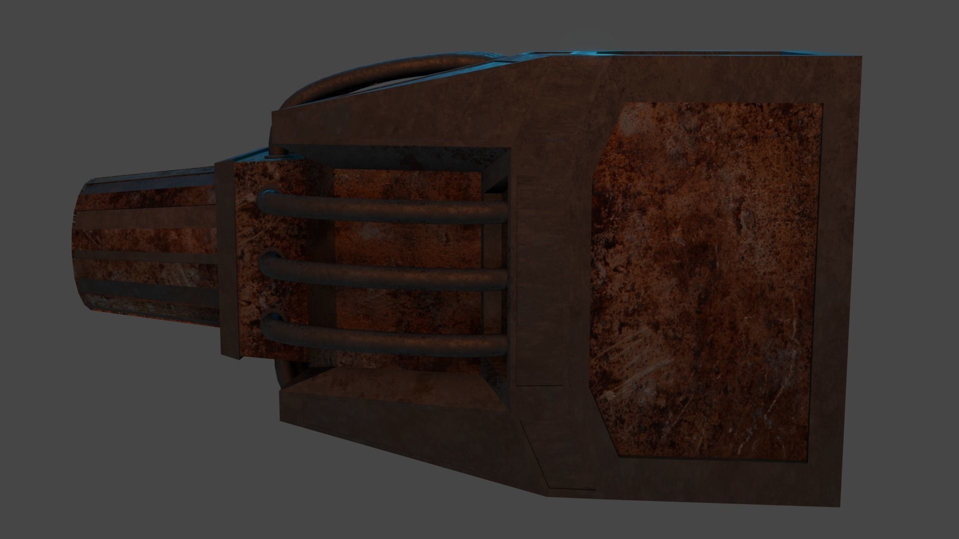 SCI-FI INDSUTRIAL THRUSTER 3D model_4