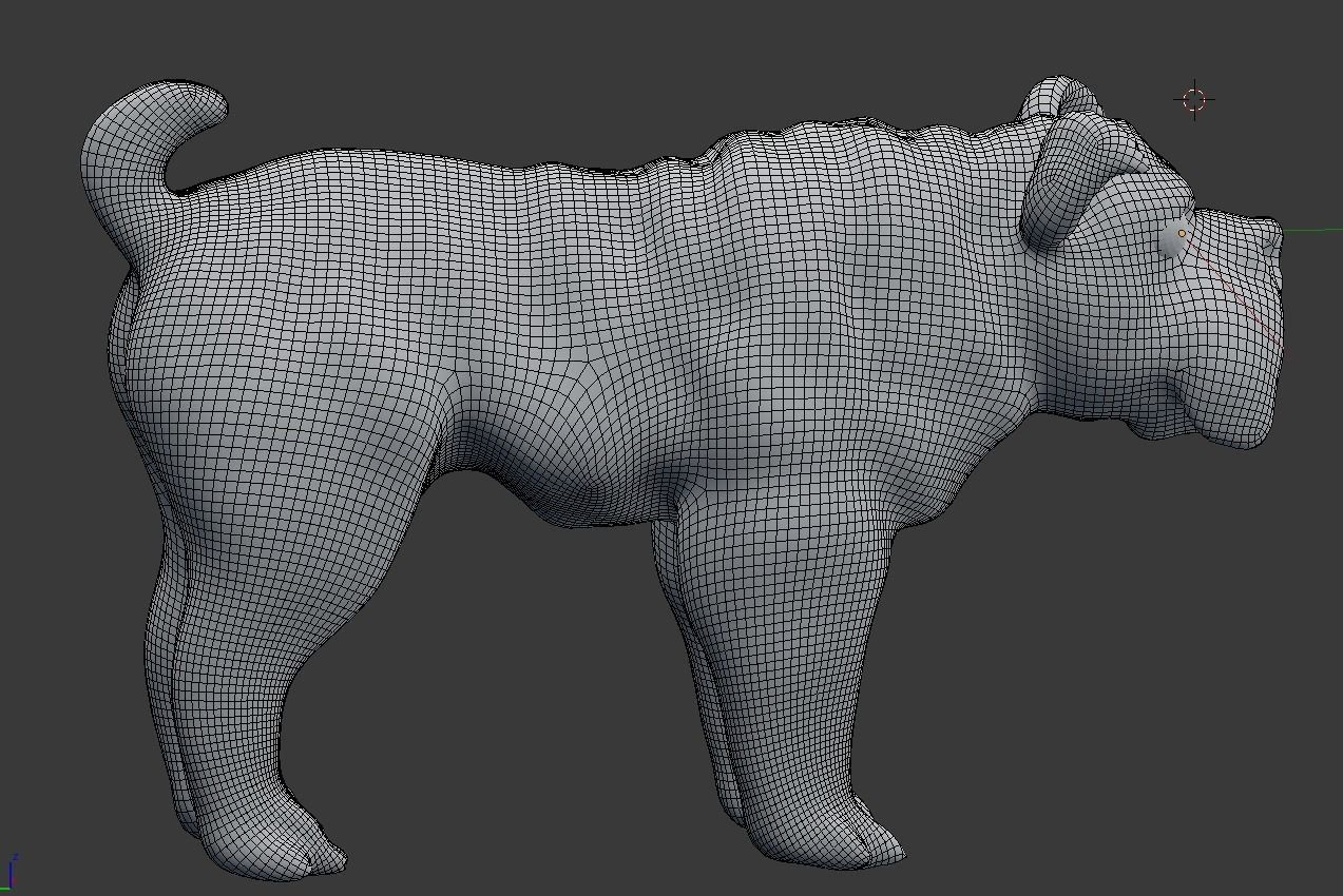 bulldog 3D model_10