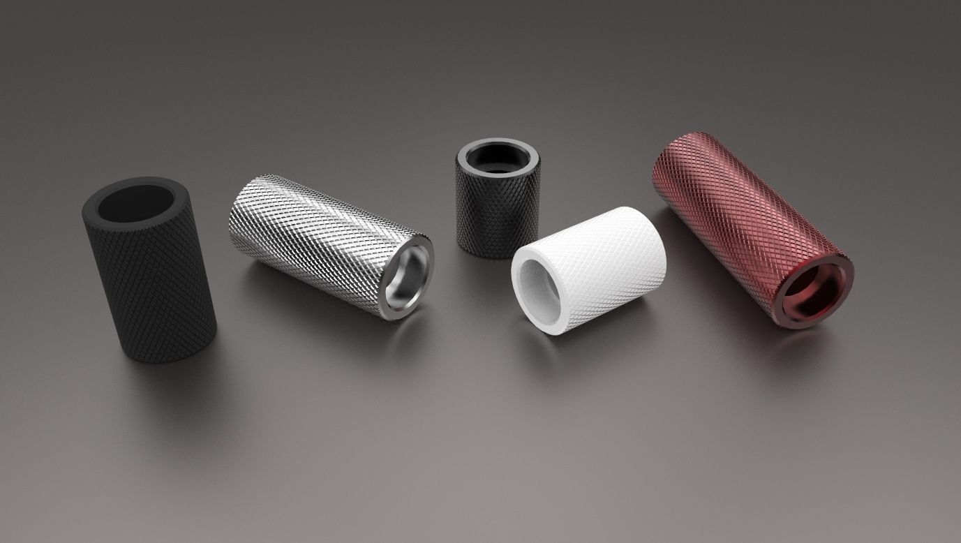 Kitbash Pack Water Cooling Pipe and Tubing Fittings 3D model_16