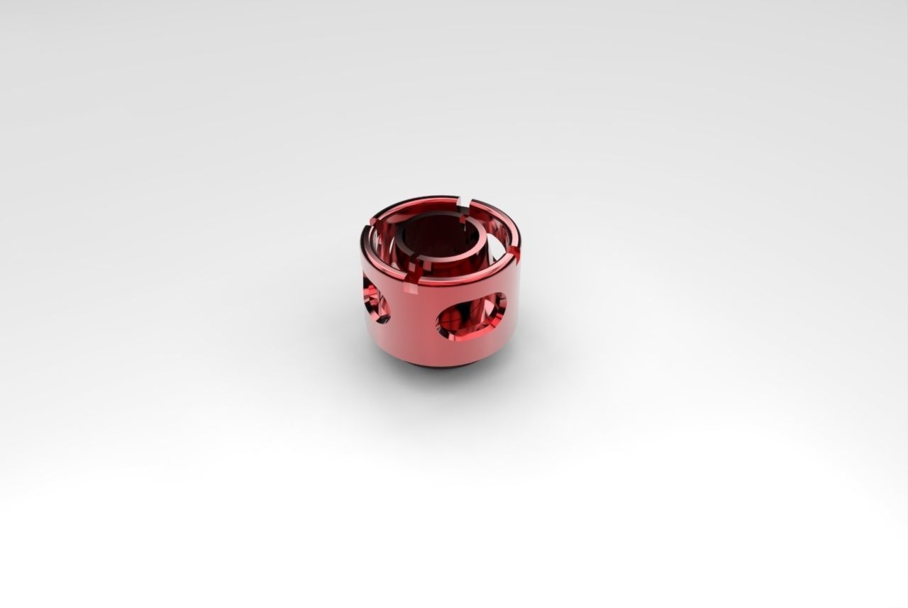 Kitbash Pack Water Cooling Pipe and Tubing Fittings 3D model_25
