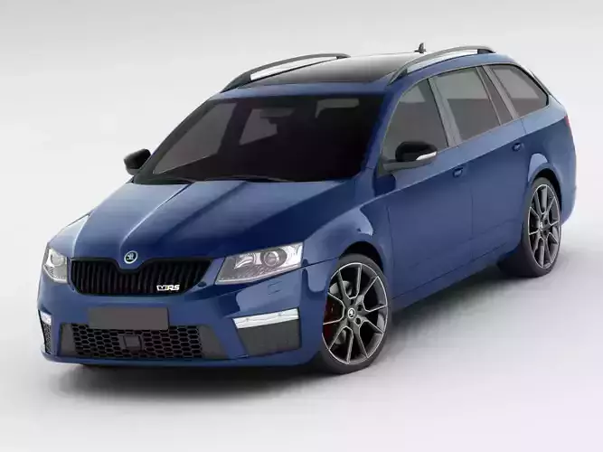 Skoda Octavia Combi RS 3D model