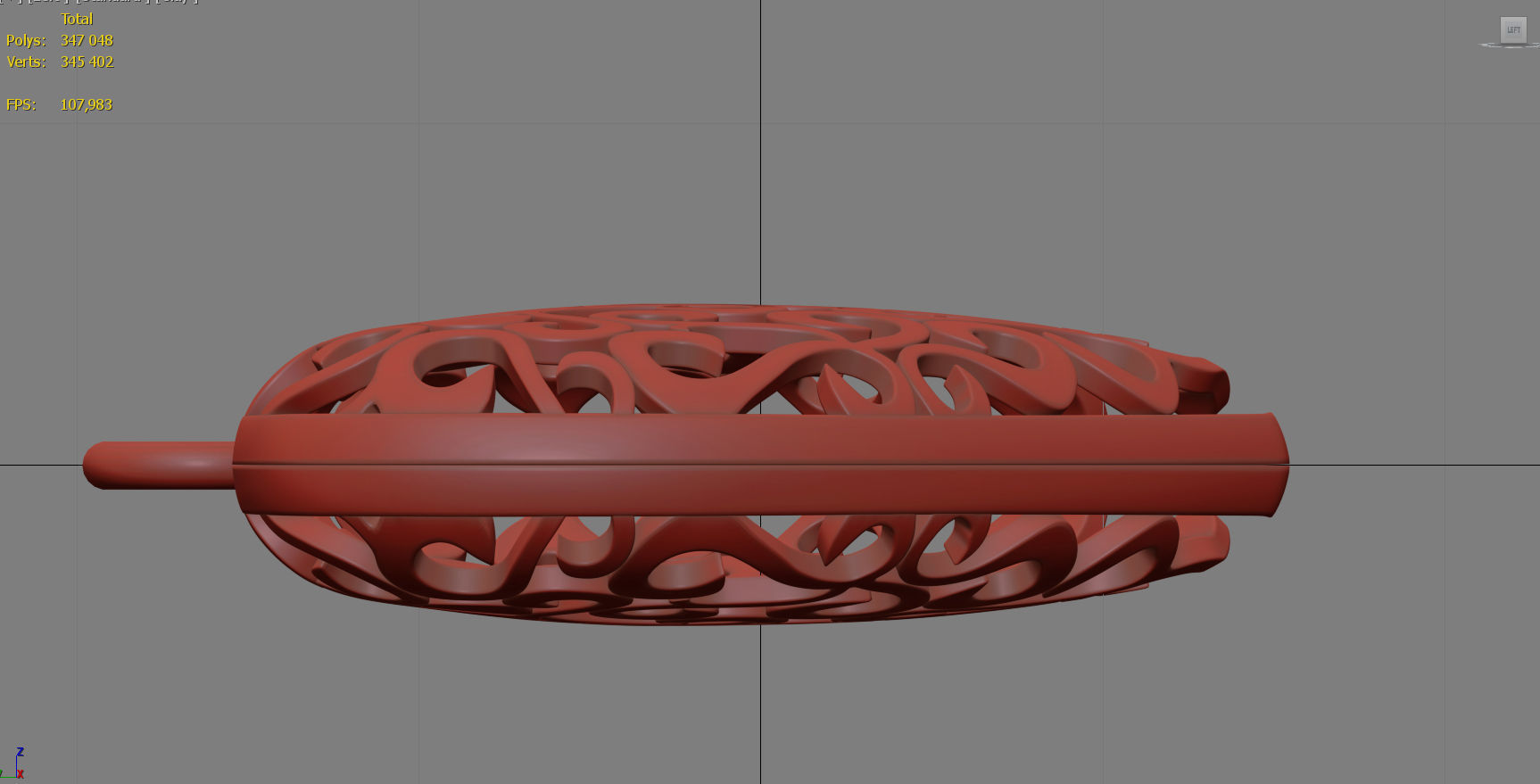 Heart 3D model locket 3D print model_11