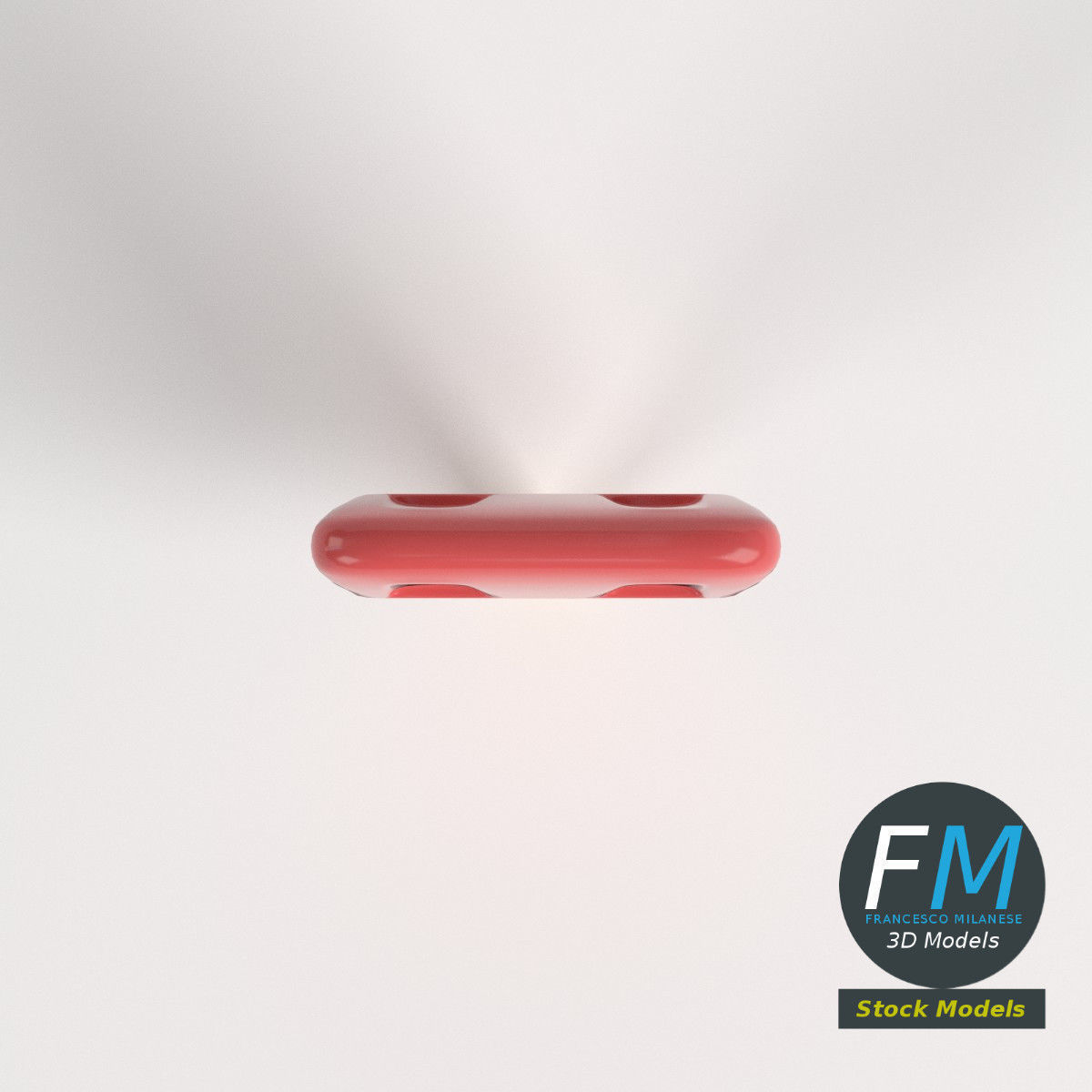 Stylized ice lolly 3D model_6