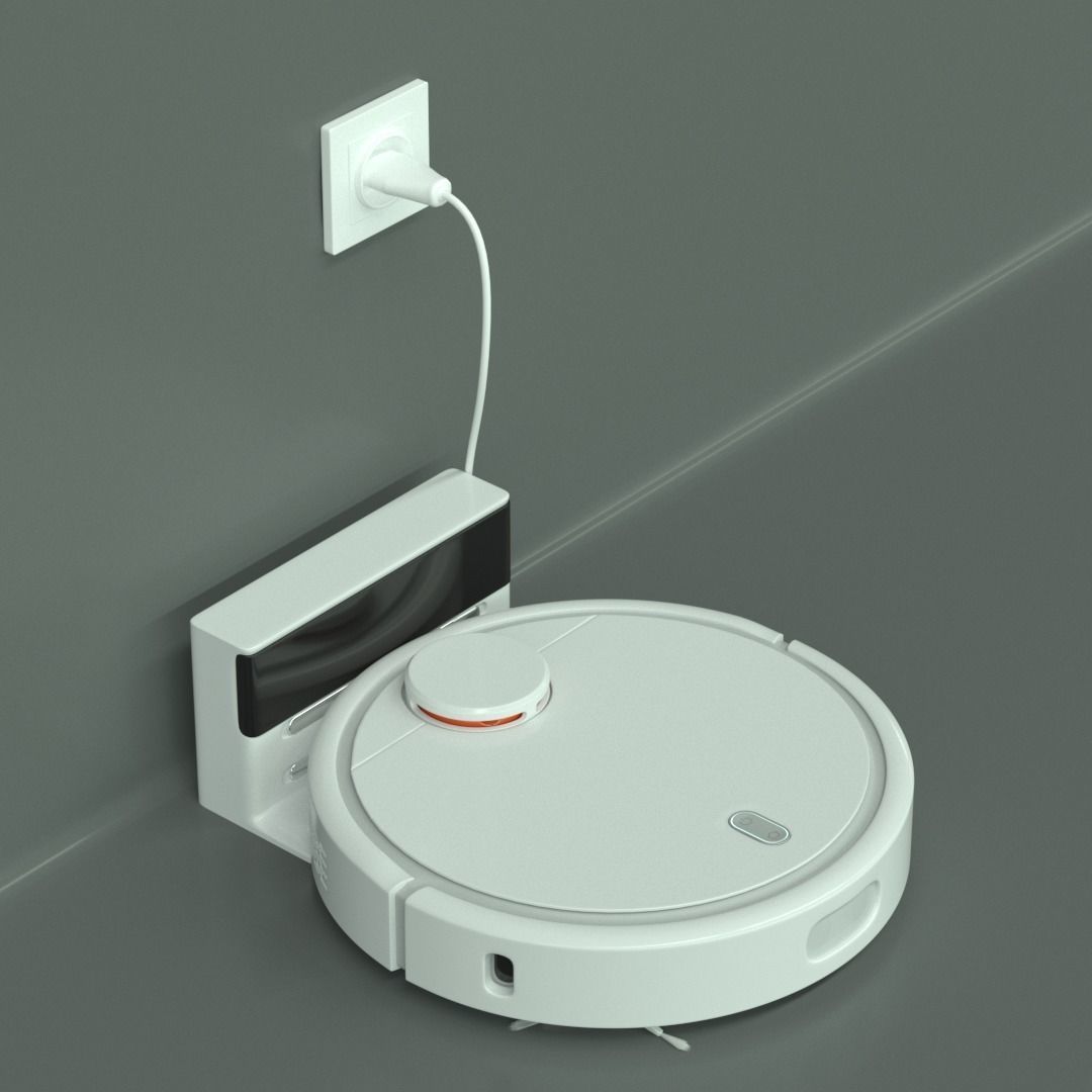 Xiaomi Mijia Robot vacuum 3D model_2
