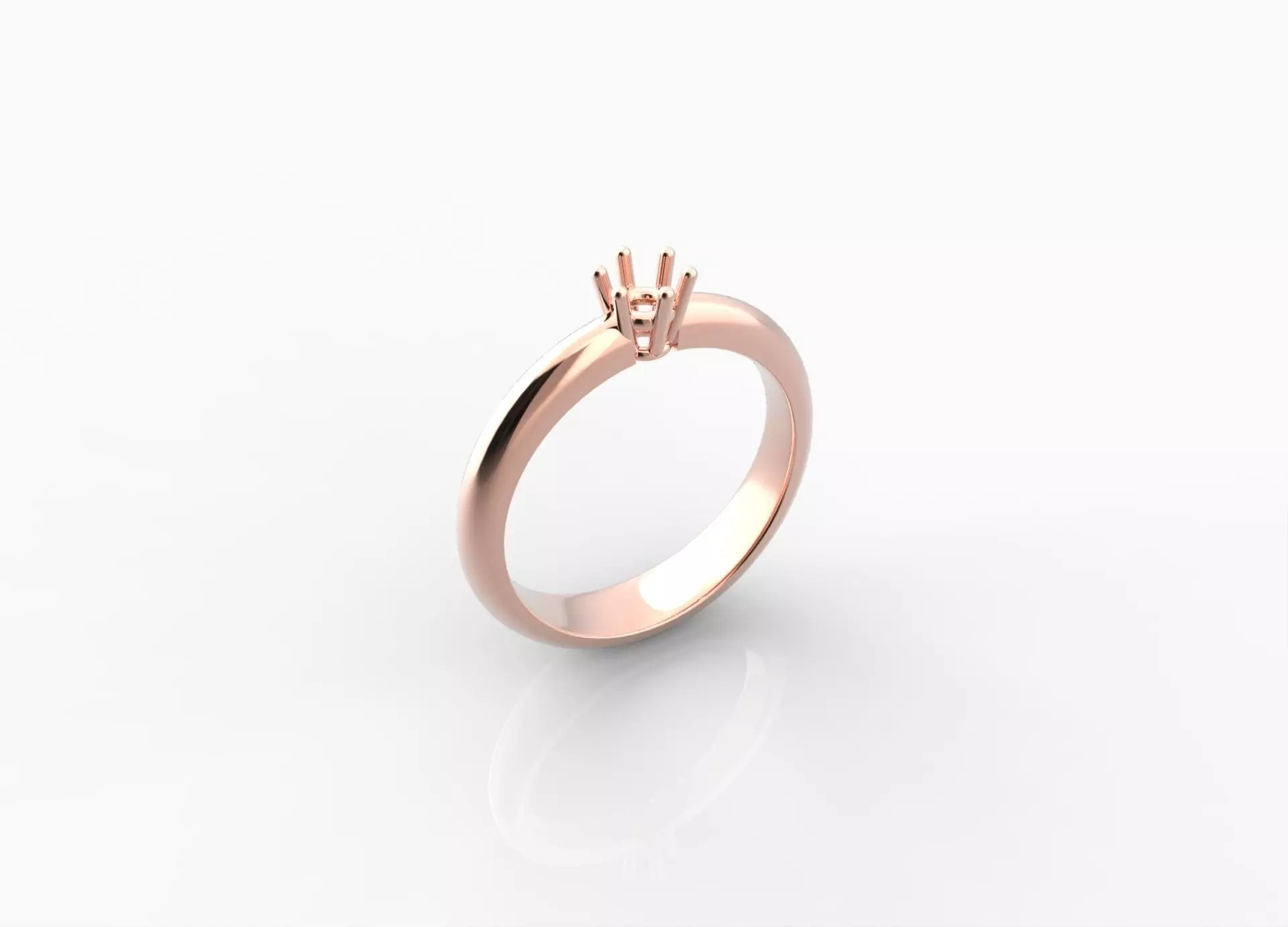 Solitario collezione Classico Ct 0 10 3D model_0