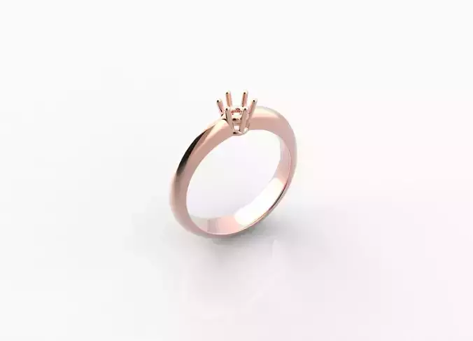 Solitario collezione Classico Ct 0 15 3D model