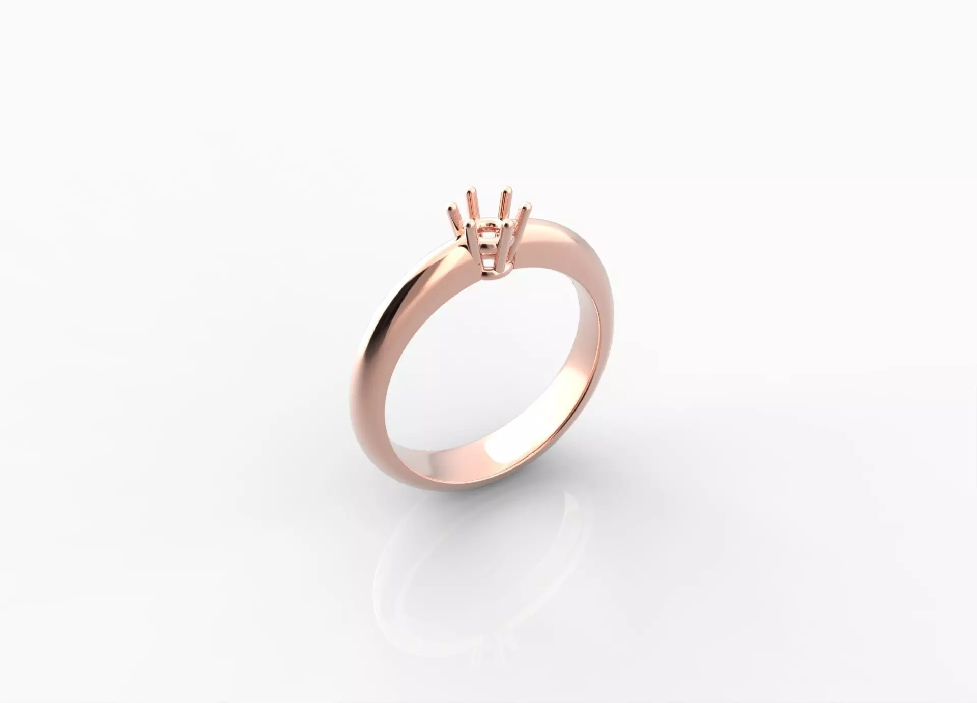 Solitario collezione Classico Ct 0 15 3D model_0