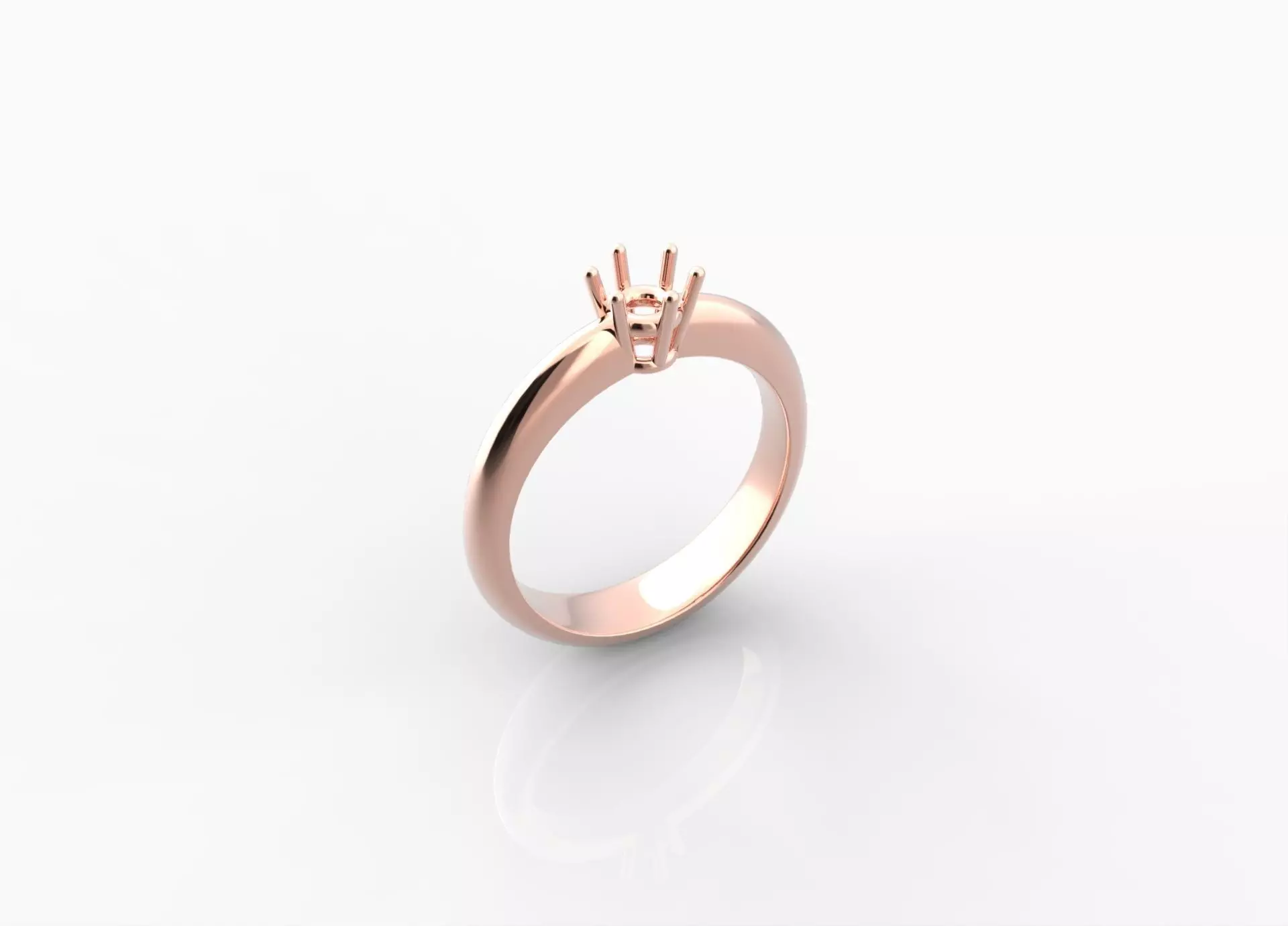 Solitario collezione Classico Ct 0 20 3D model_0