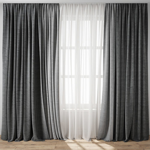 Curtain 114 3D model