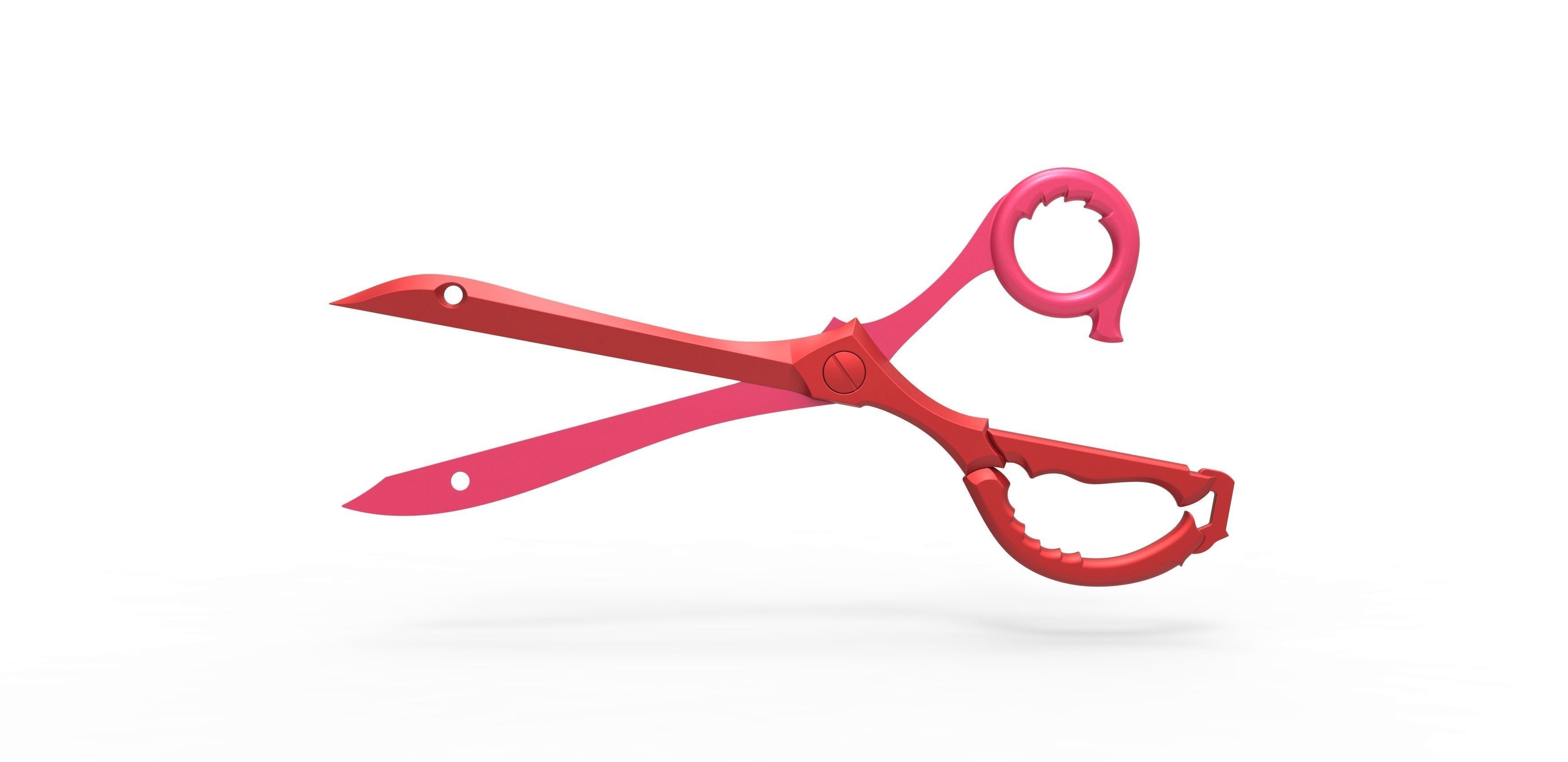 Scissor blades from Kill La Kill 3D print model_15