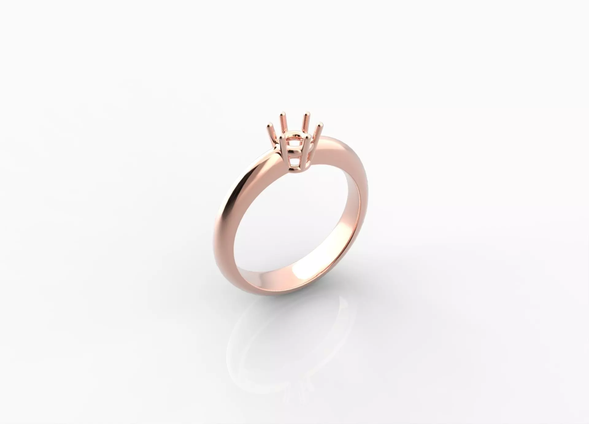 Solitario collezione Classico Ct 0 25 3D model_0