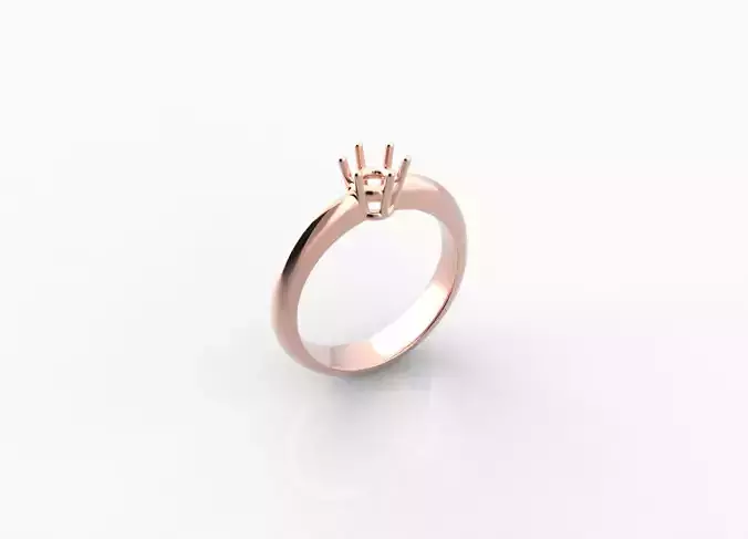 Solitario collezione Classico Caratura Ct 0 30 3D model