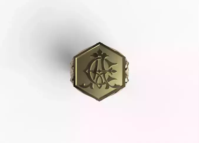 Chevalier AE monogramma 