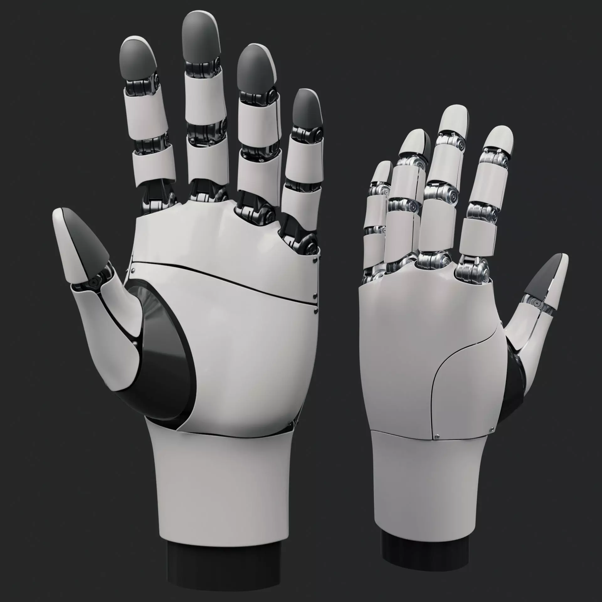 Robot Hand 3D model_0