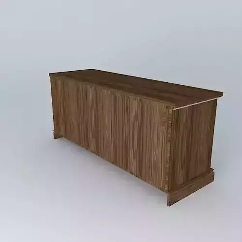 TV wooden chest of drawers