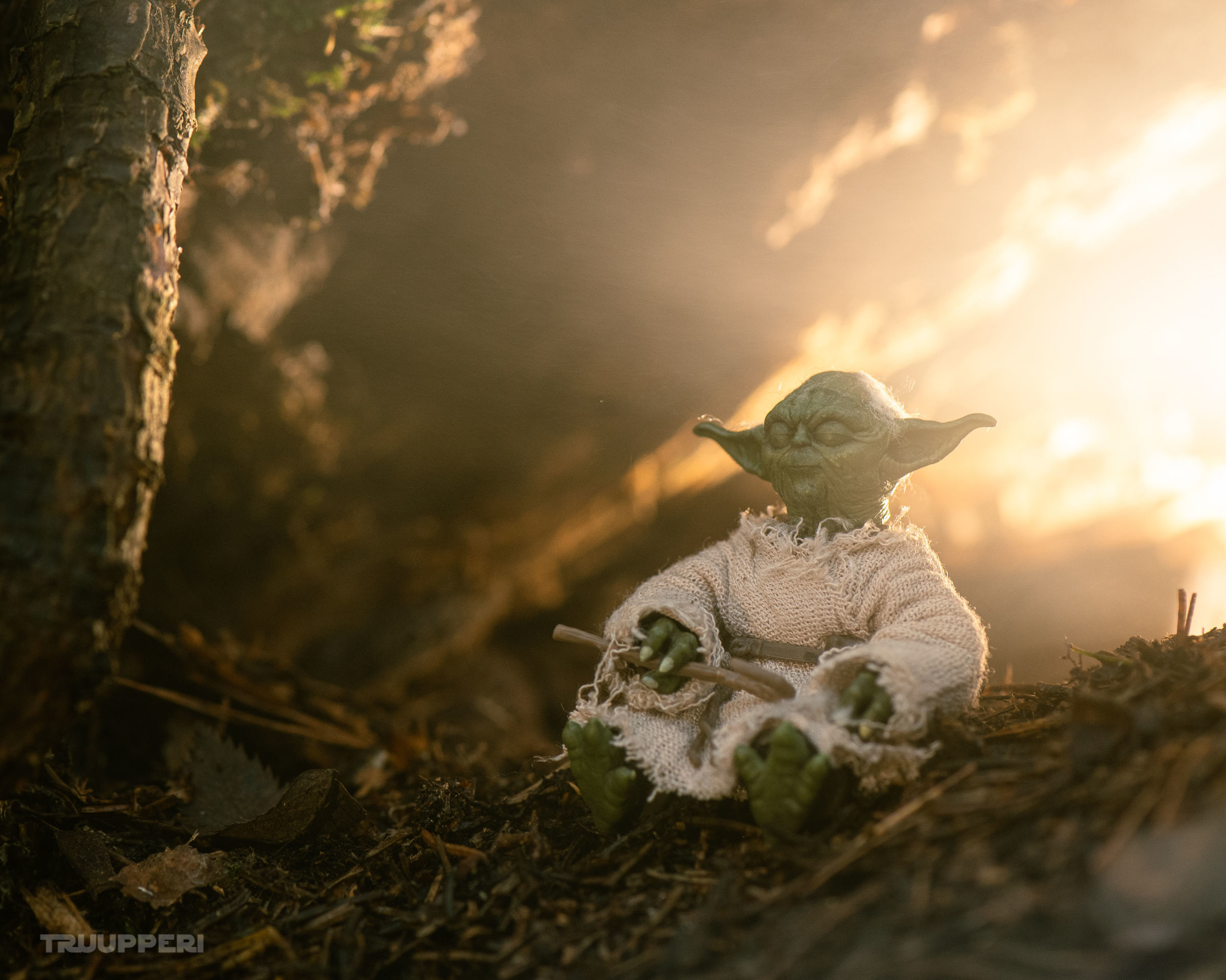 Yoda Head 3D print model_2