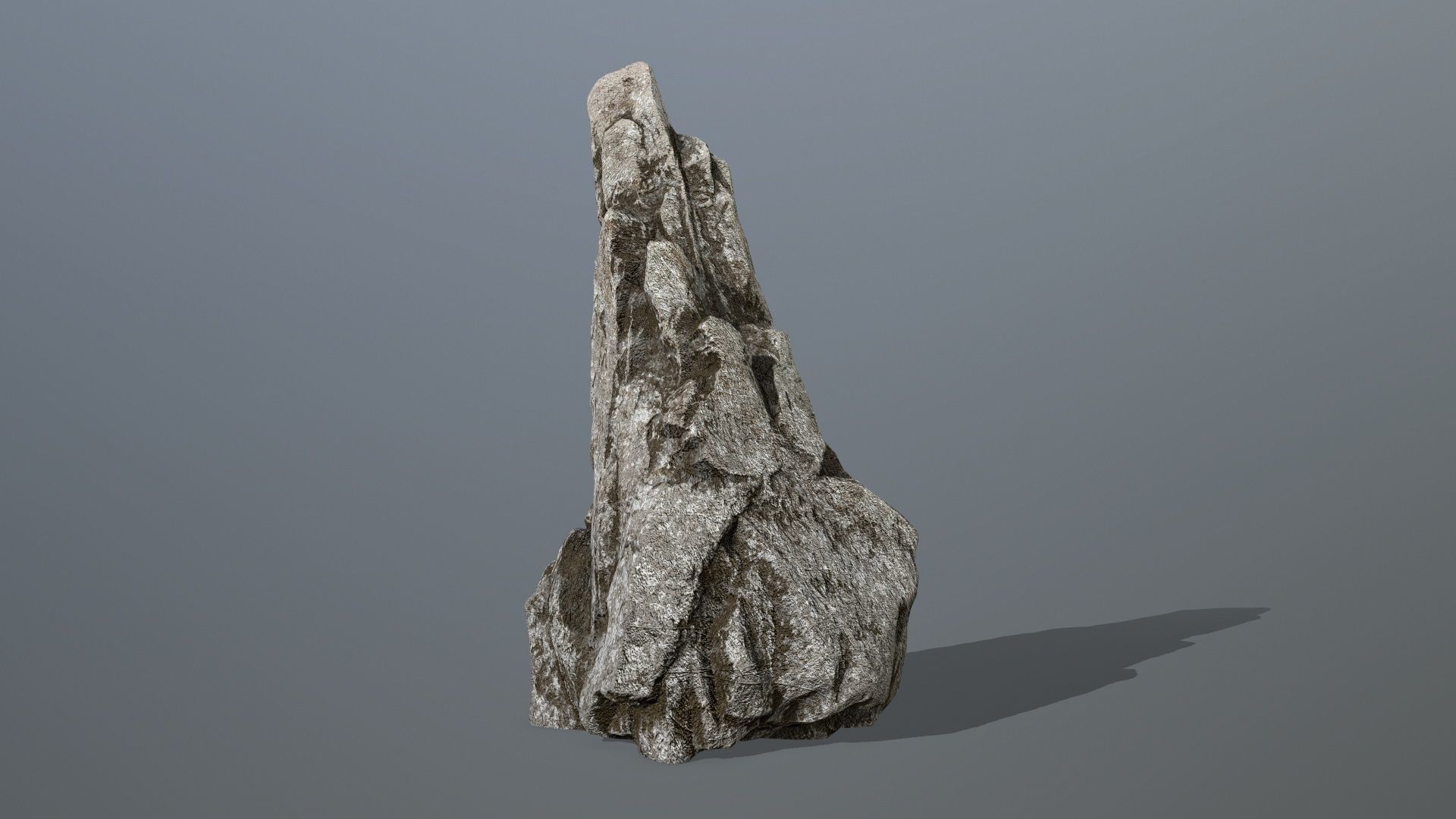 rocks set rock Low-poly 3D model_5
