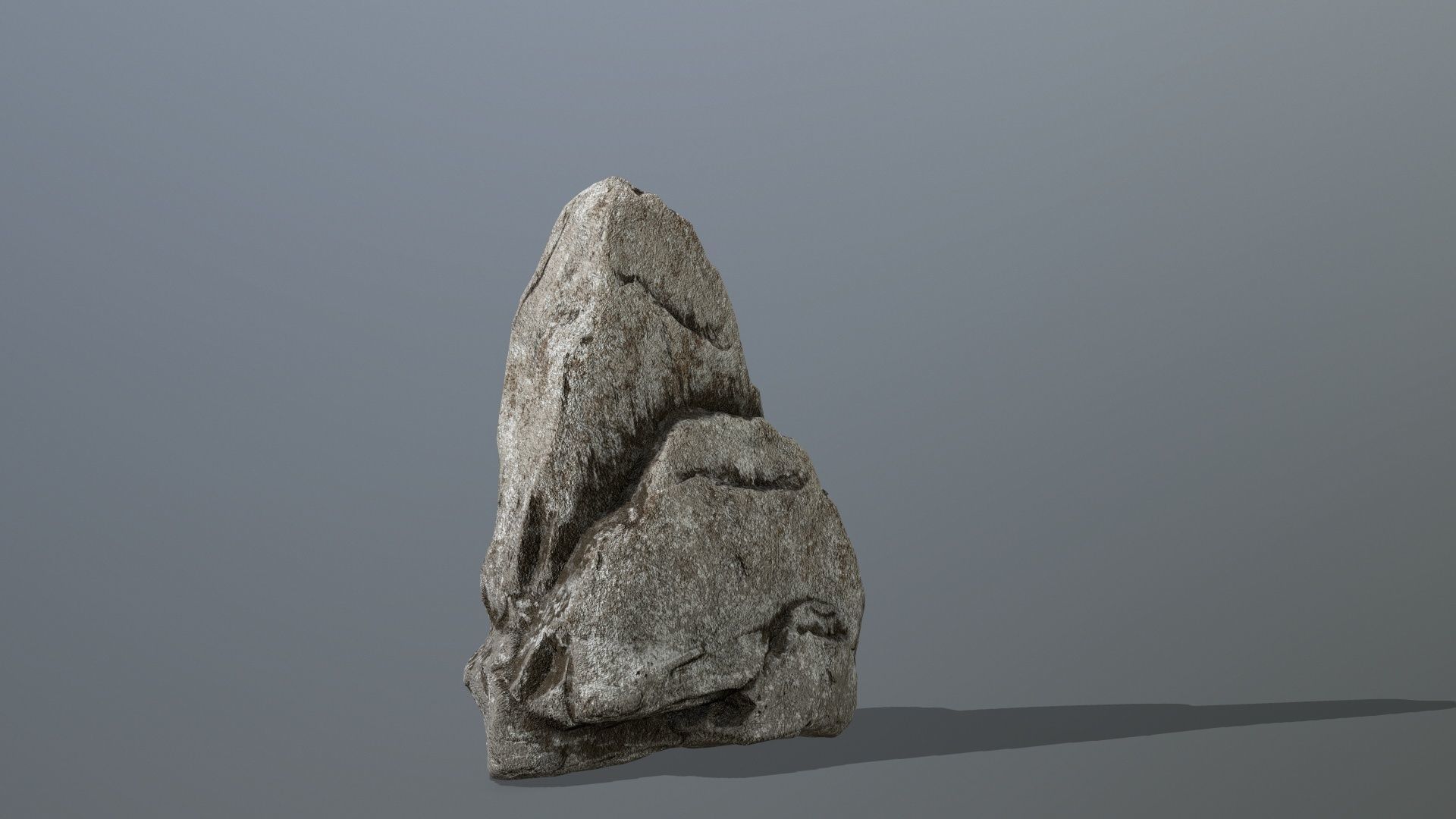 rocks set rock Low-poly 3D model_11