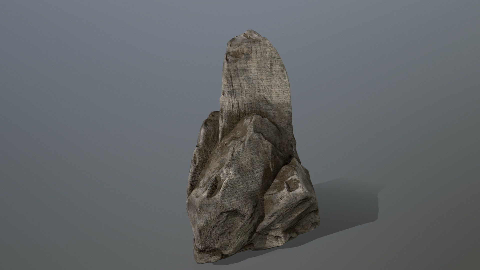 rocks rock Low-poly 3D model_11