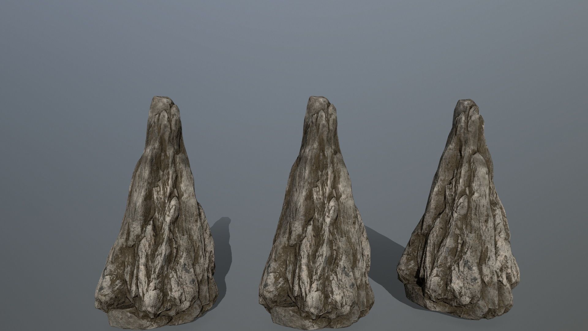 rocks rock Low-poly 3D model_28
