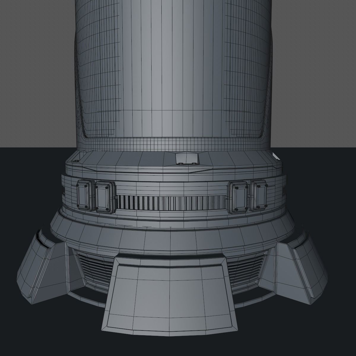 Sci Fi Liquid Container 3D model_18