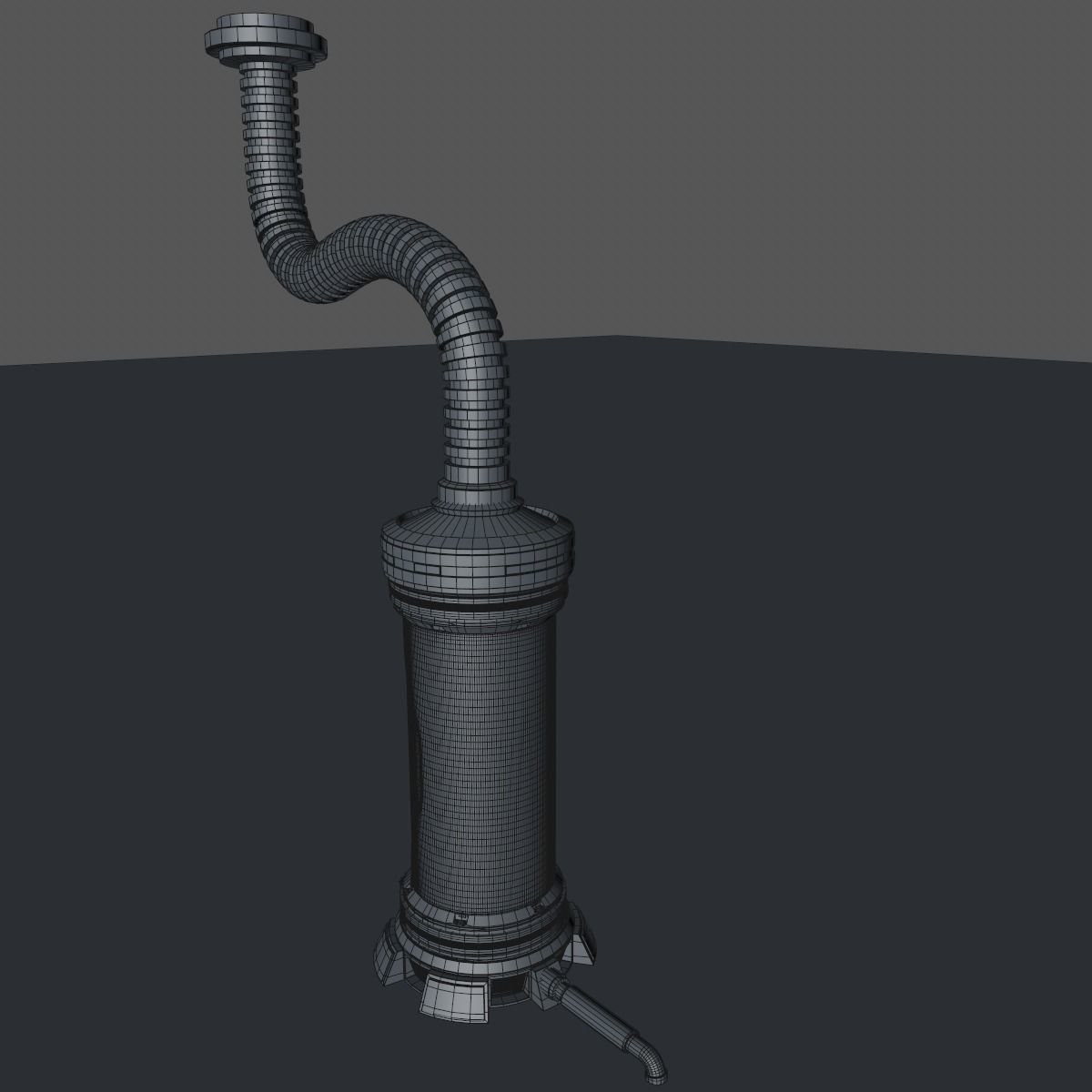 Sci Fi Liquid Container 3D model_24