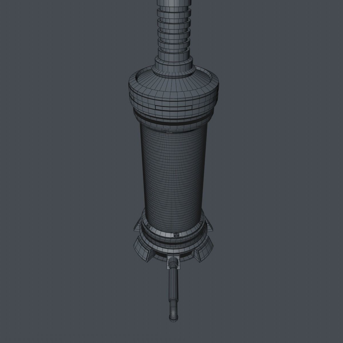 Sci Fi Liquid Container 3D model_22