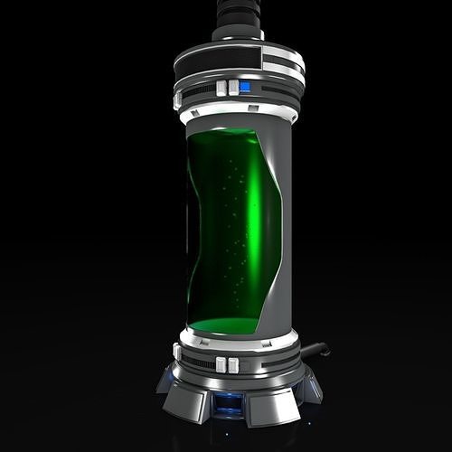 Sci Fi Liquid Container 3D model