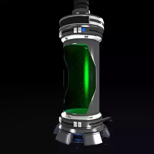 Sci Fi Liquid Container 3D model