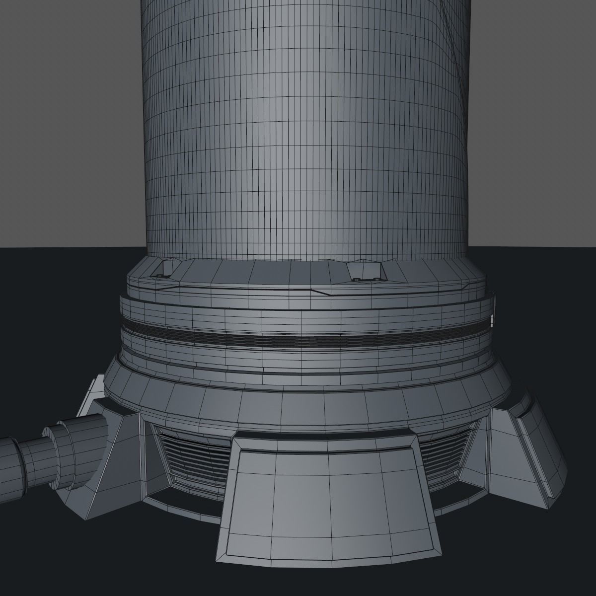 Sci Fi Liquid Container 3D model_19