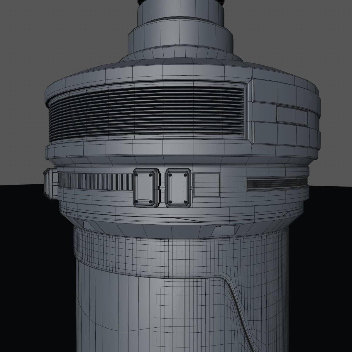 Sci Fi Liquid Container 3D model_13